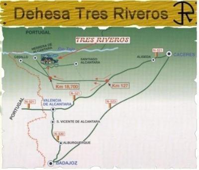 Finca Dehesa Tres Riveros Herrera de Alcántara Exterior foto